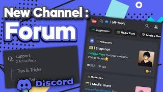 New Discord Channel Type : Forum | Released | Techie Gaurav