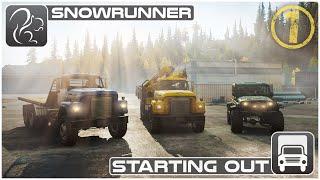 SnowRunner - Michigan Multiplayer (Ep 1) - Getting Started