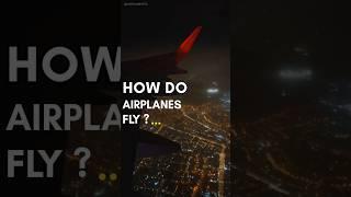 HOW DO AIRPLANES FLY.  #physics #education #aviation #aerodynamics #airport #indigo