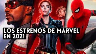 Los ESTRENOS de MARVEL en 2021 - Series y películas