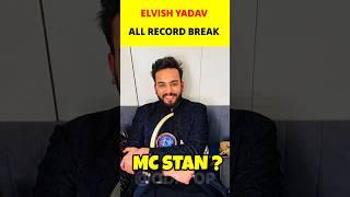 Elvish Yadav Break Mc Stan Record ? #shorts #elvishyadav