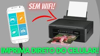 Impressora EPSON | Imprima do celular via usb! (sem wifi)