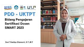 PDD - UKTPT Serdos SMART 2023 - Institut Teknologi Kalimantan