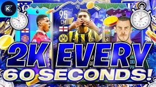 OMG! 2K EVERY 60 SECONDS FIFA 23 BEST TRADING METHOD (FIFA 23 SNIPING FILTERS & FLIPPING)