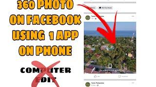 How To Take 360-Degree Drone Photo and Upload To Facebook Using 1 App Only | Mavic Mini 2