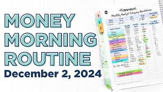 Money Morning Routine | Closing Out My November Budget