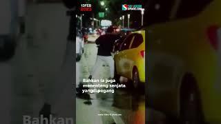 Viral Pengemudi Fortuner Arogan, Rusak Mobil Lain dan bawa senjata  #short #fortuner