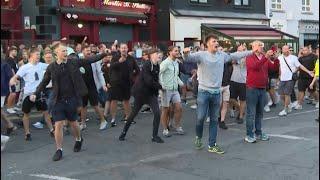 Football fans arrested in Dublin after England's 2-0 win over Ireland | AFP