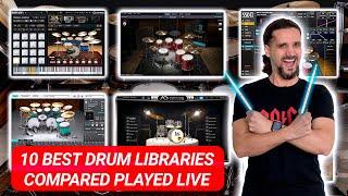 Don’t buy a DRUM VST before watching this! 10 Best Drum libraries played live!