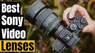 Sony's BEST Video Lenses for Vlogging & Filmmaking in 2024 ( You NEED These!)