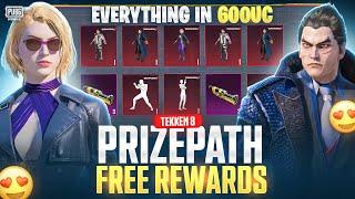 TEKKEN 8 PRIZE PATH OPENING FREE REWARDS BGMI AND PUBG