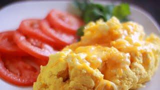 How To Make Creamy Scrambled Eggs   with Sour Cream