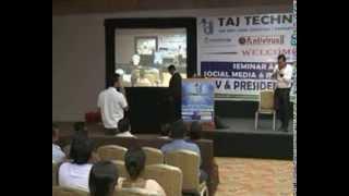 DAV & PRESIDANCY GLOBAL SCHOOL SEMINAR BY TAJ TECHNOTECH LTD.