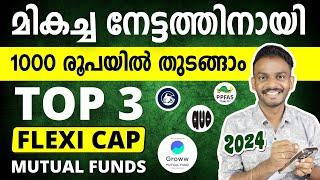 Flexi Cap Fund - These Are The Top 3 Flexi Cap Funds In 2024 - Flexi Cap Funds Malayalam Video