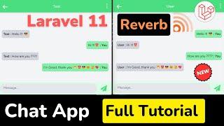 Laravel Reverb Chat App Tutorial: Build Your Own Chat Application [HINDI]