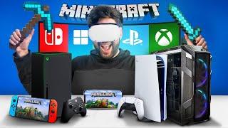 PLAYING MINECRAFT ON EVERY GAMING DEVICE AND CONSOLES !