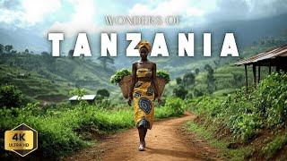 Wonders of Tanzania | Explore Africa’s Most Stunning Landscapes | Travel Documentary 4K