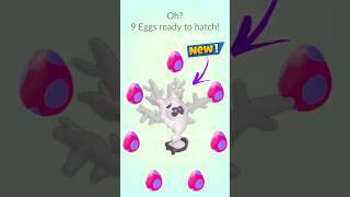 Hatching new 7km Eggs for Galarian Corsola & Cursola (Pokemon GO)