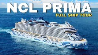 NCL Prima | Full Ship Walkthrough Tour & Review 4K | Norwegian Cruise Lines PR1MA