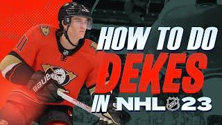 NHL 23 How To Do All Dekes (Beginner/Advanced Tutorial)