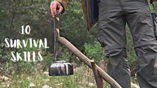 10 Tecniche SURVIVAL e BushCraft che DEVI Conoscere! 