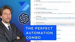 Why You Need to Combine Power Automate Desktop with ChatGPT