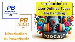 Introduction to User defined Types and File Handling - Podcast