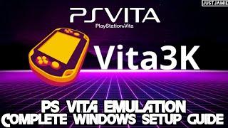 Vita3kPS Vita Emulation Setup Guide 2024 #vita3k #psvita #emulator