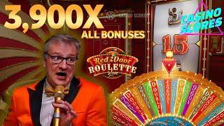 Red Door Roulette Big Win Today,OMG ! 3,900X All Bonuses ! 1200X,800X,800X,750X,400X,350X,300X,300X!