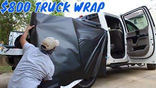 DIY Vinyl Wrap For Your Truck - What To Expect, Costs, Tips