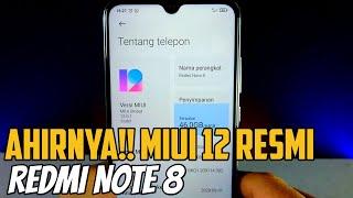 Review MIUI 12 Android 10 Redmi Note 8 Update RESMI