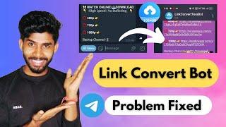 TeraBox Link Convert Bot is Not Working  Link Convert Bot Error Fixed  Telegram | Shnog Talk