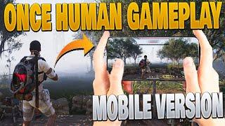 Mobile Version of Once human is here | CLOSE BETA TEST | ONCE HUMAN MOBILE GAMEPLAY BOSS FIGHT