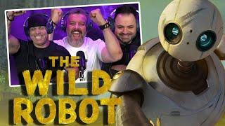 First time watching The Wild Robot movie reaction