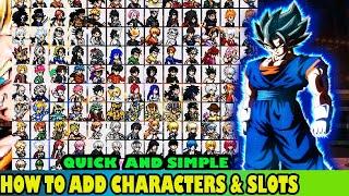HOW TO ADD CHARACTERS IN ANIME MUGEN + slots (2022 TUTORIAL)