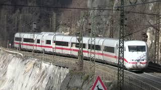 Der ICE1 der Deutschen Bahn