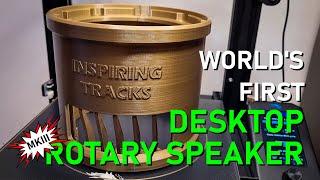 Ep. 14: Making Room For The New Speaker And More! - World's First Desktop Rotary Speaker -