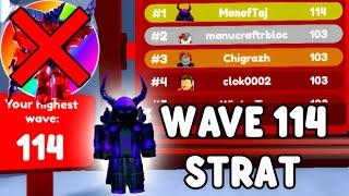 WAVE 114 ON ENDLESS LEADERBOARD WITHOUT UPGRADED DRILL MAN (Toilet Tower Defense)