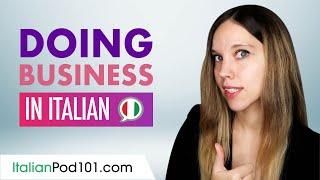 Business Culture in Italy