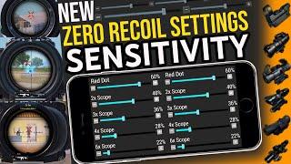 NEW UPDATE 3.3| BEST SENSITIVITY SETTINGS CODE+CONTROL PUBG MOBILE/BGMI 2024 PUBG AFTER UPDATE 3.3