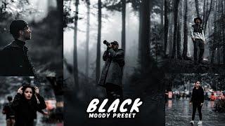 Black preset | Black moody lightroom preset | professional lightroom Mobile preset |lightroom preset