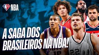 TODOS os brasileiros que já passaram pela NBA!