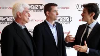 Dr. Oz with USANA's Founder and CEO