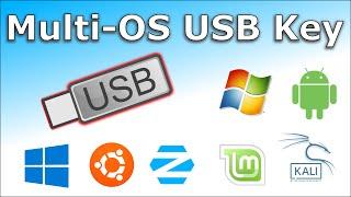 How to Create Multi OS bootable USB key with Ventoy