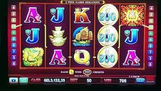 Echo Fortunes slot machine gameplay in Batumi, Tbilisi Georgia, free games bonus SG WMS Bally LnW