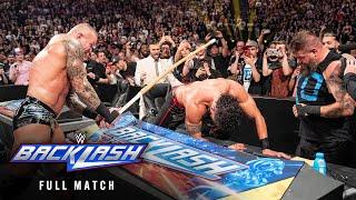 FULL MATCH: The Bloodline vs. Randy Orton & Kevin Owens: WWE Backlash France