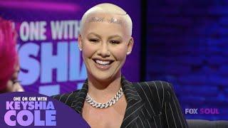 Amber Rose Shares Why She Got Her Kids' Names Tattooed On Her HEAD! - One On One With Keyshia Cole