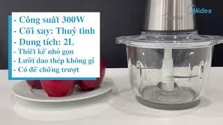 MỆT MỎI VỚI VIỆC BĂM THỊT? CHUYỆN NHỎ, ĐỂ MÁY XAY THỊT MIDEA MJ BC300GS LO!