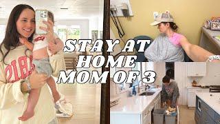 Taking All 3 Kids To The Doctor, Sunday Reset Fail, Making Donuts, +Where's Our Dog? | DITL mom of 3