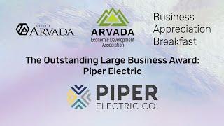 AEDA Business Appreciation Breakfast 2024 - Piper Electric